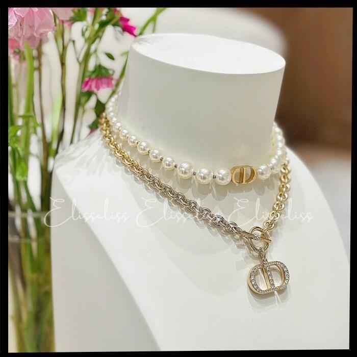 【ブレスレットにもなる♡】DIORネックレスチョーカー